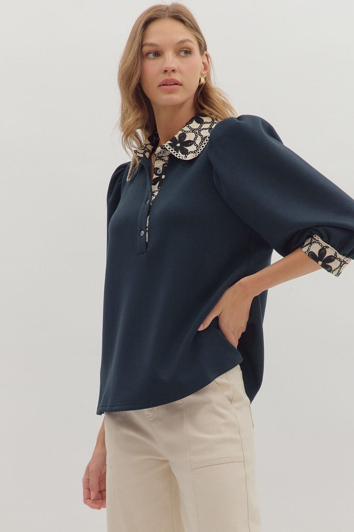 Fern & Fleur Embroidered Top