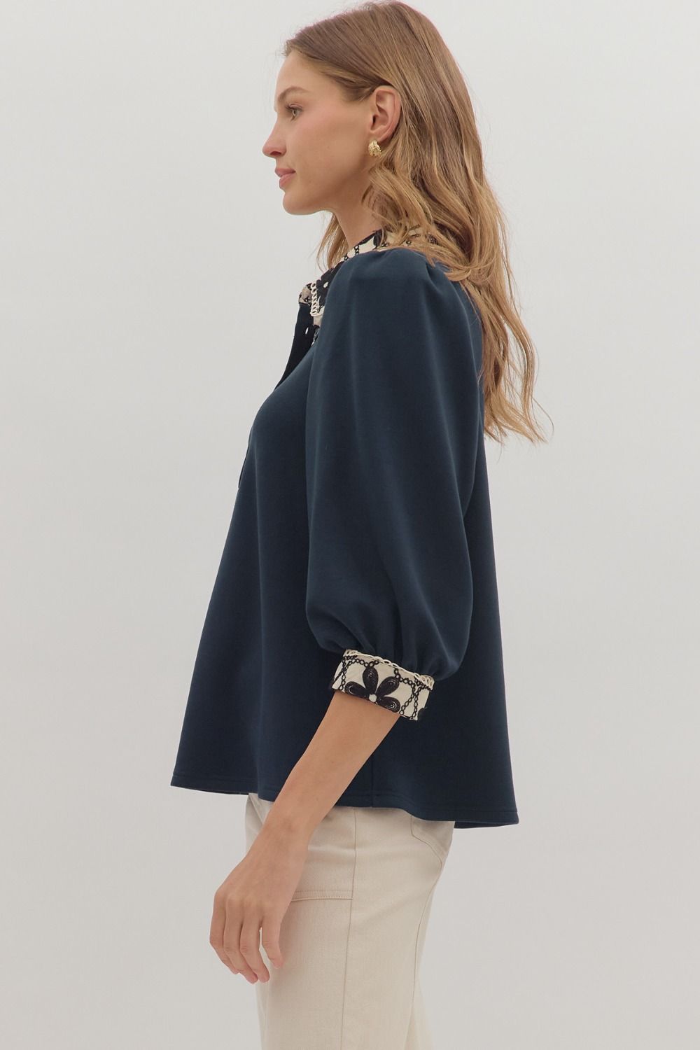 Fern & Fleur Embroidered Top
