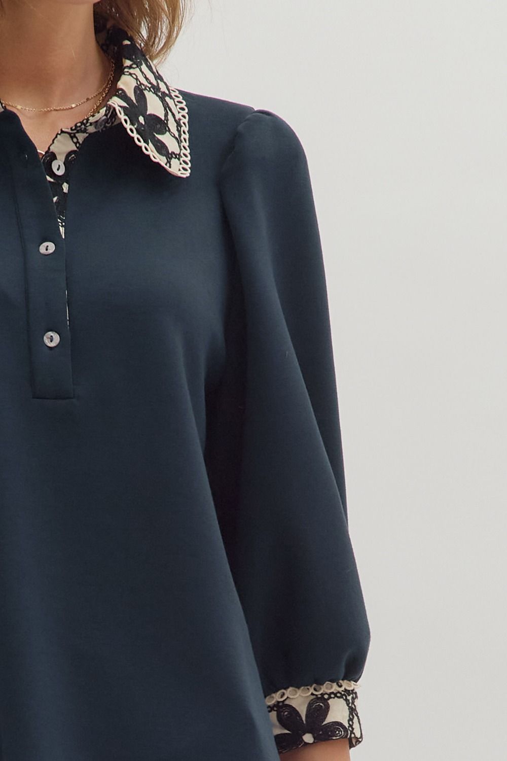 Fern & Fleur Embroidered Top