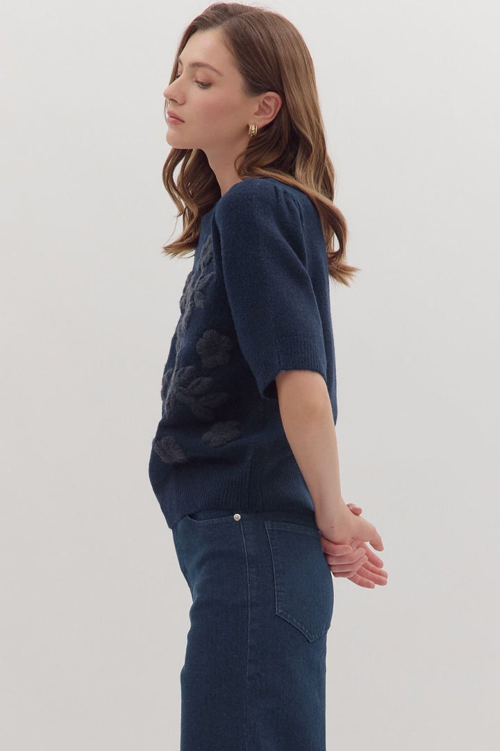 Francine Floral Sweater