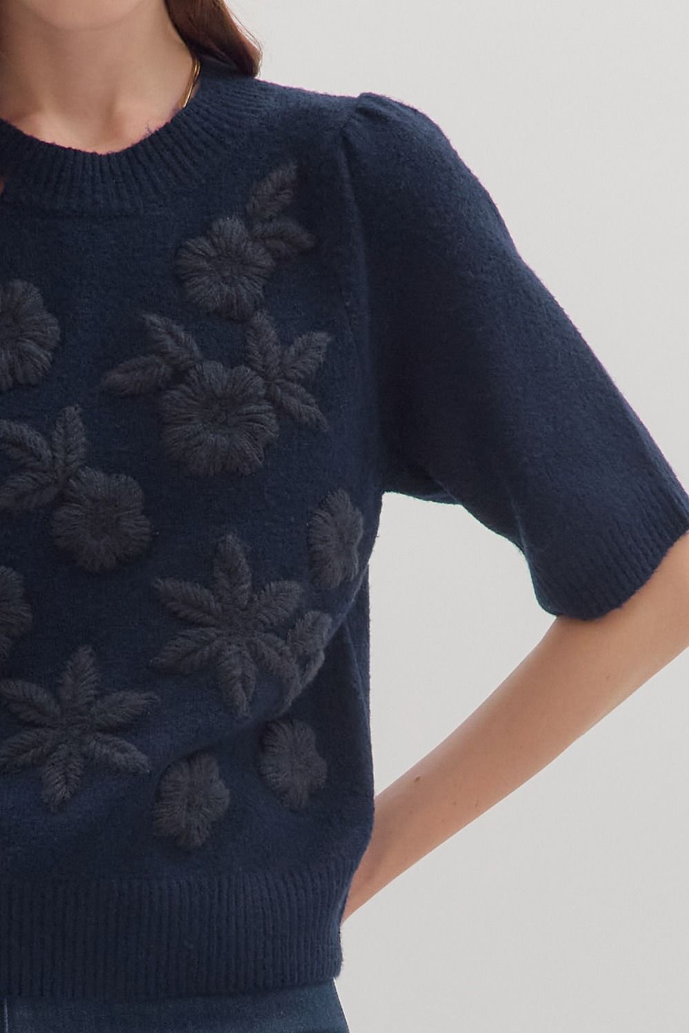Francine Floral Sweater