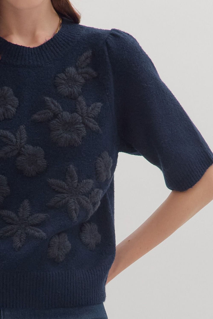 Francine Floral Sweater