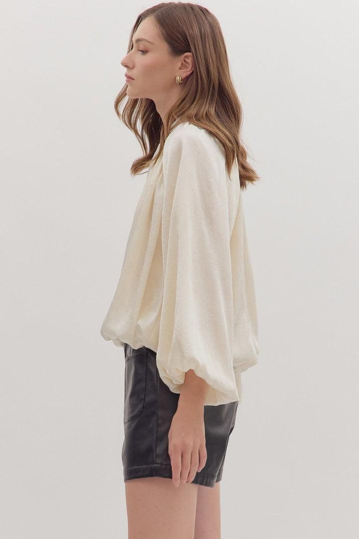 Fall Romance Satin Top