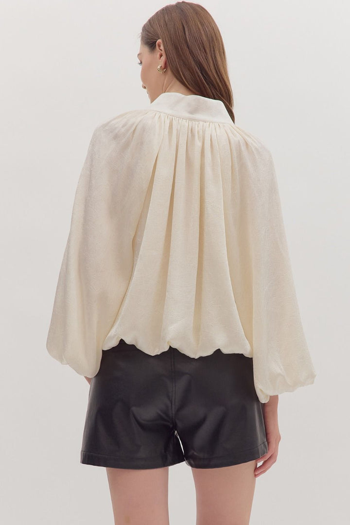 Fall Romance Satin Top