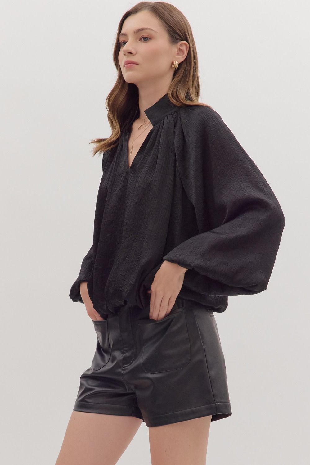 Fall Romance Satin Top