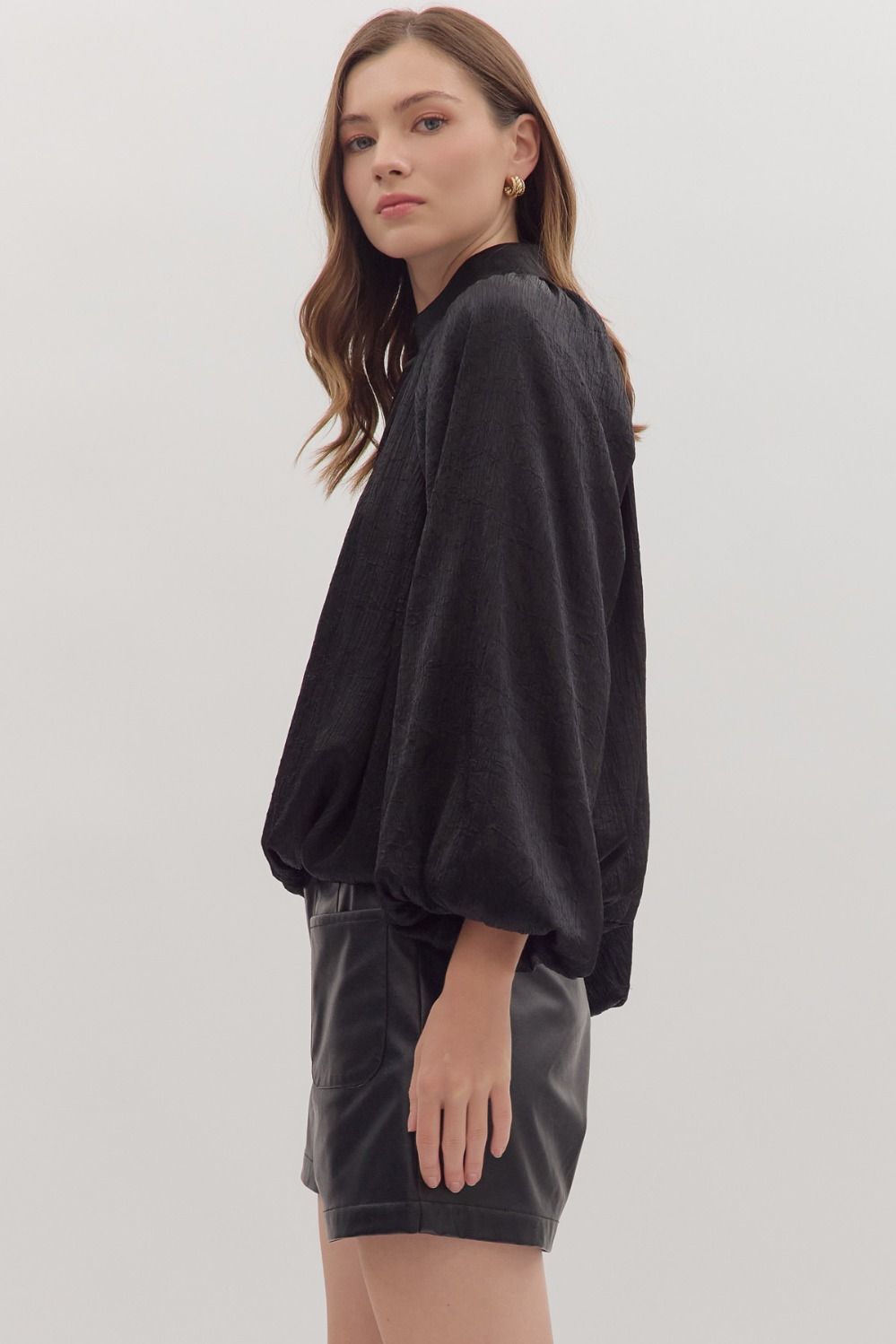 Fall Romance Satin Top