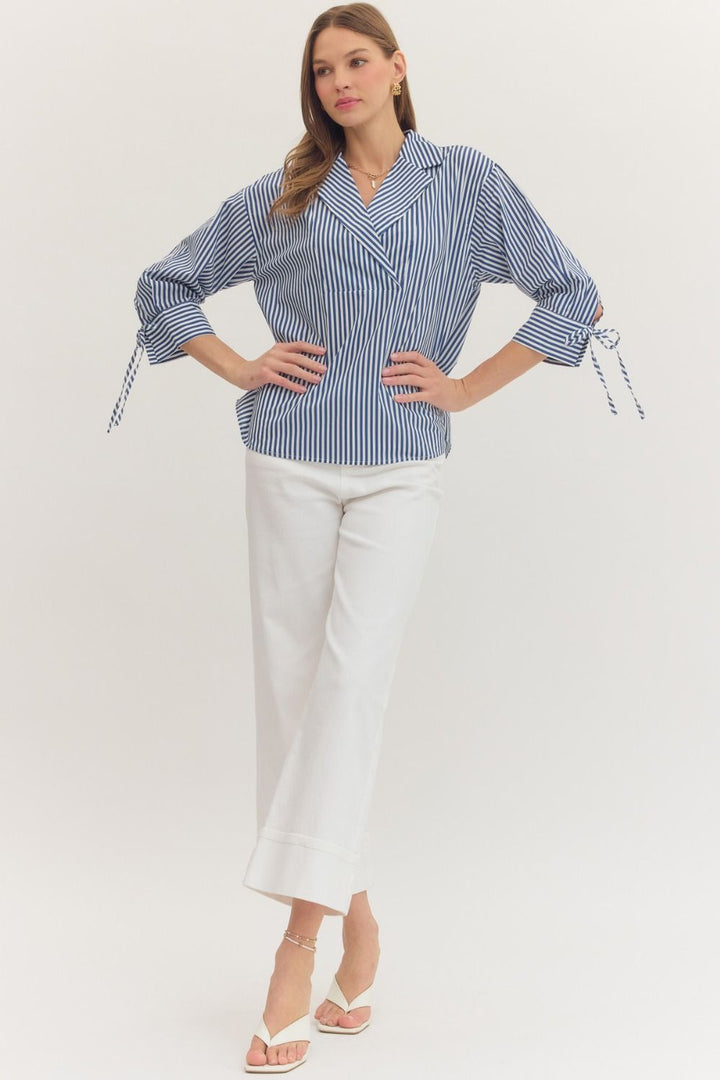 Avery Stripe Blouse