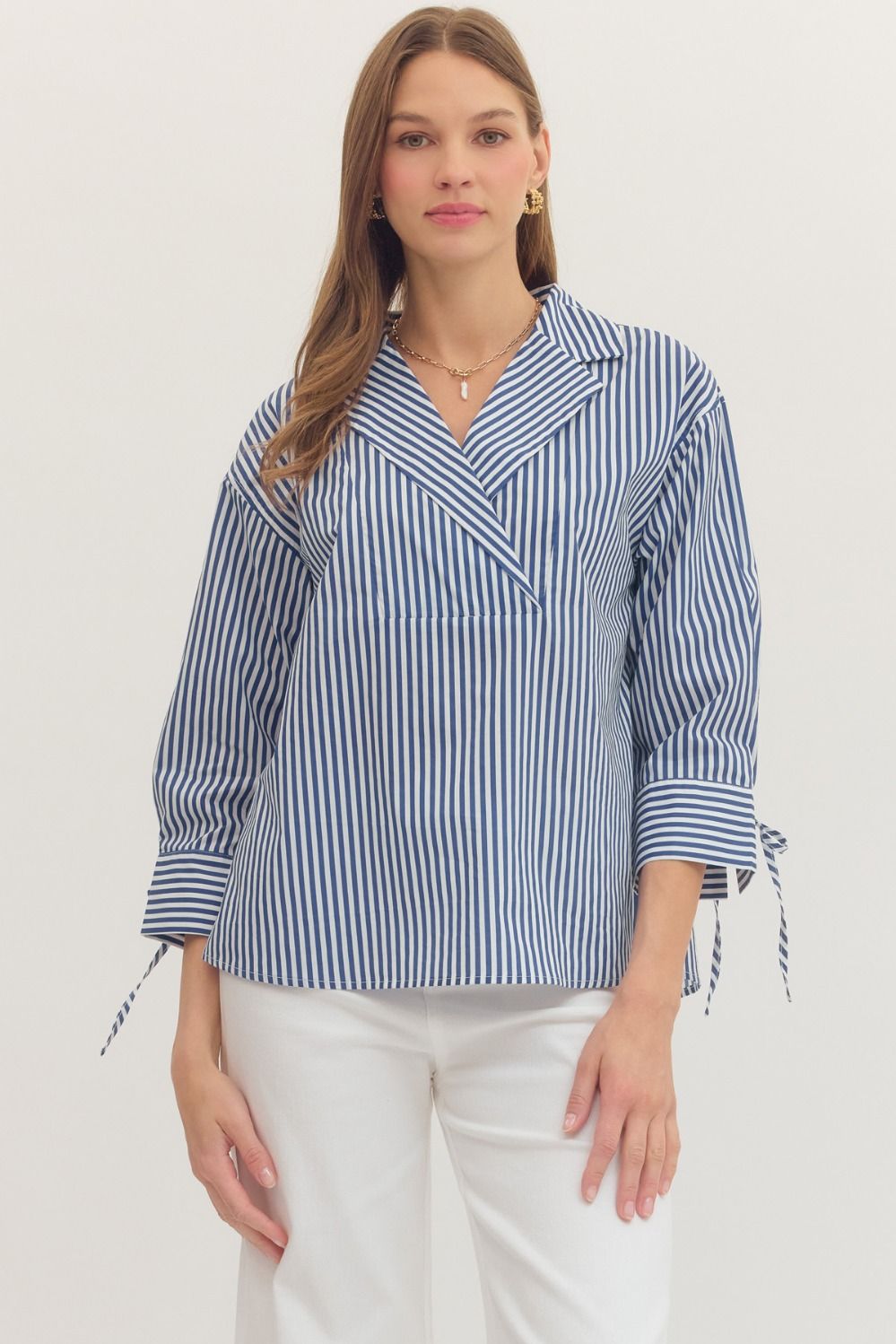 Avery Stripe Blouse