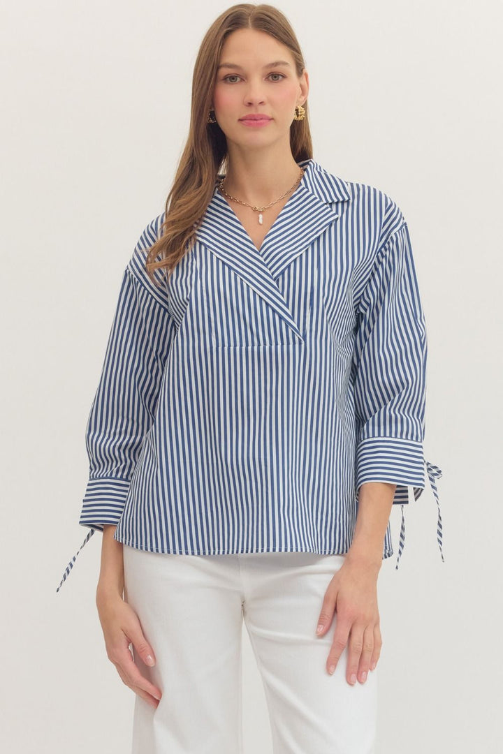 Avery Stripe Blouse