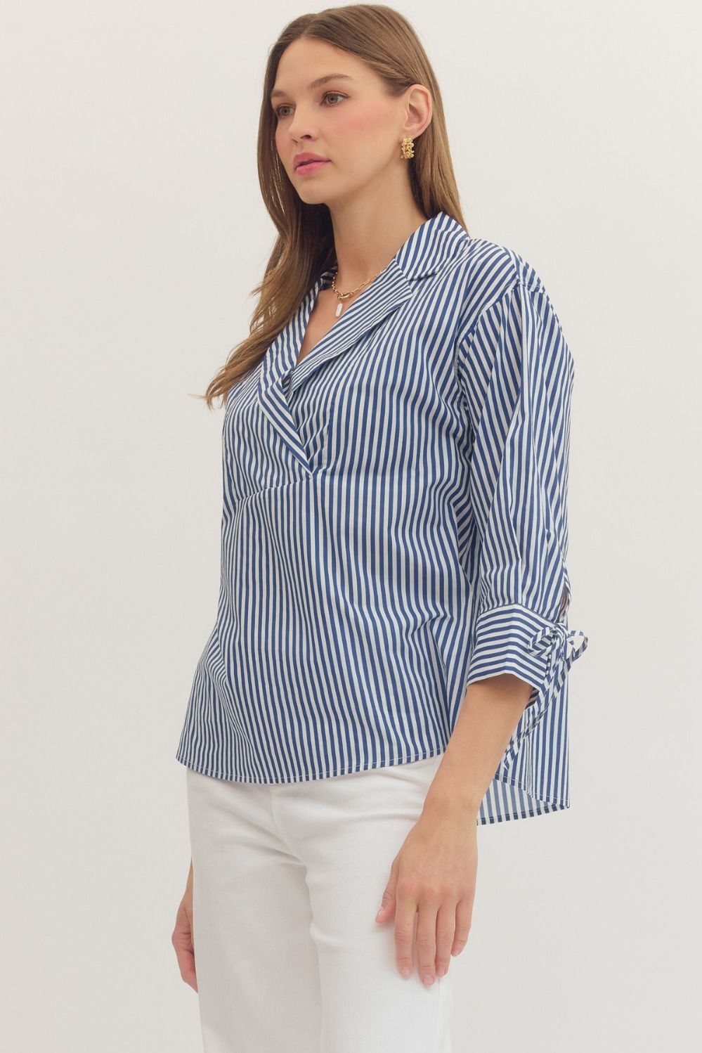 Avery Stripe Blouse