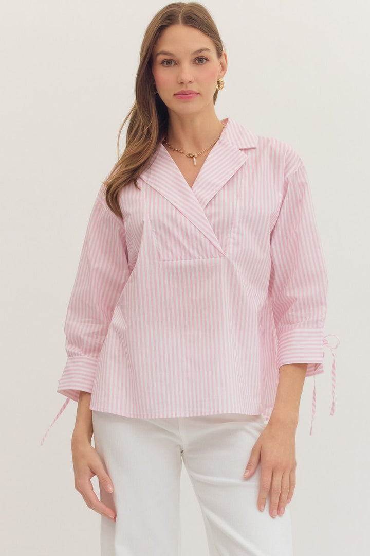 Avery Stripe Blouse