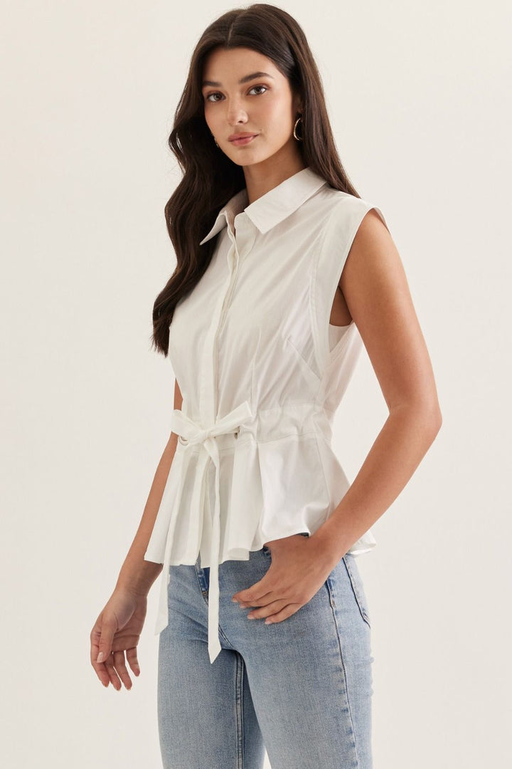 Always Polished Peplum Top