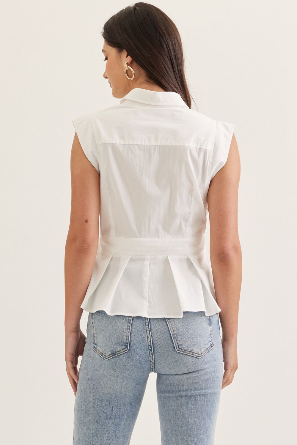 Always Polished Peplum Top