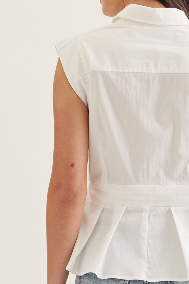Always Polished Peplum Top