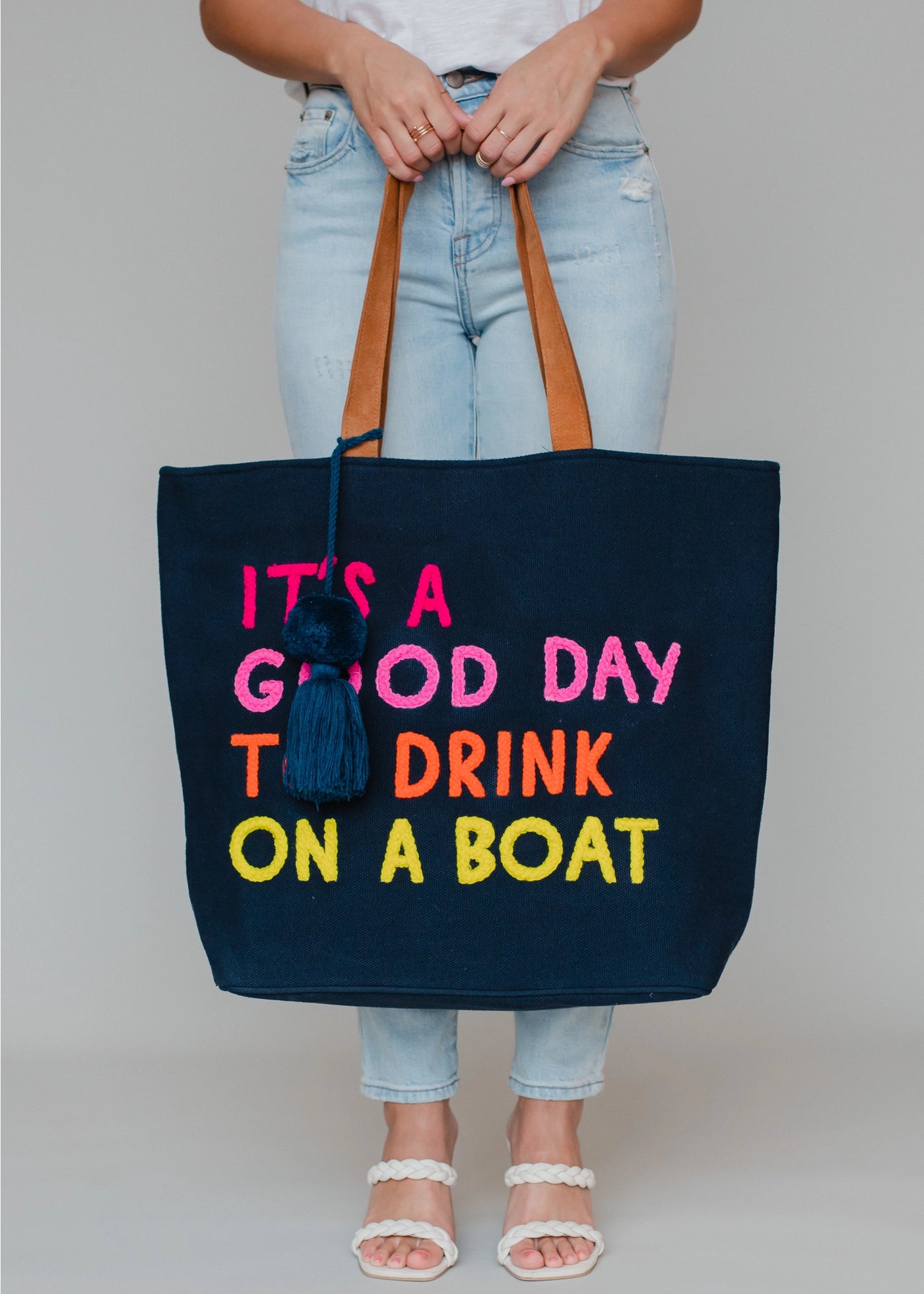 Good Day Tote, Navy