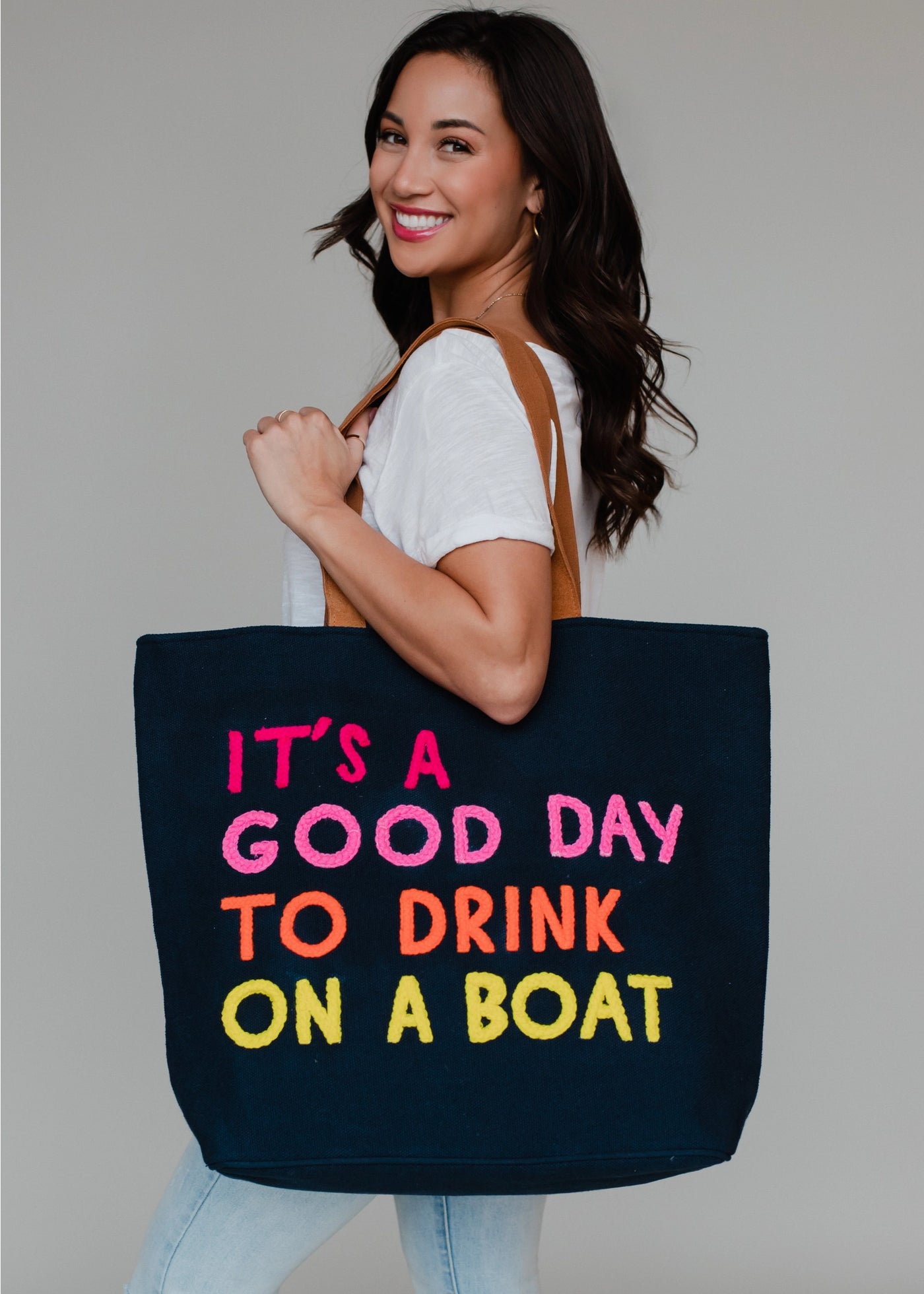Good Day Tote, Navy