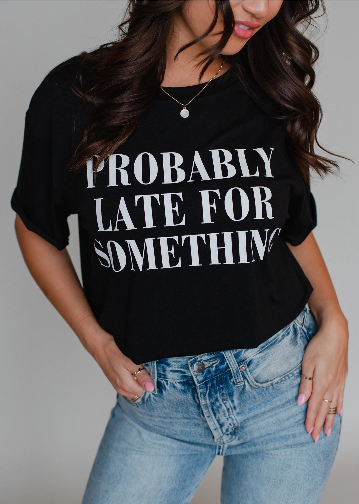 Late for Something Tee