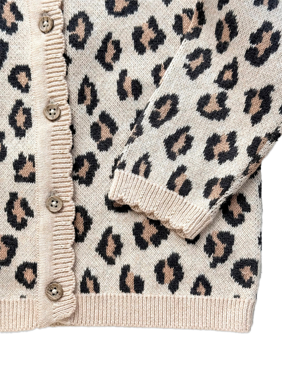 Leopard Baby Cardigan