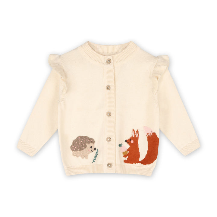 Forest Friends Baby Cardigan