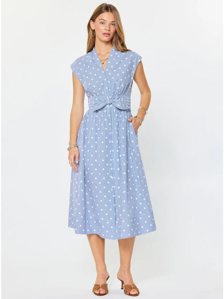 Polka Perfect Midi Dress