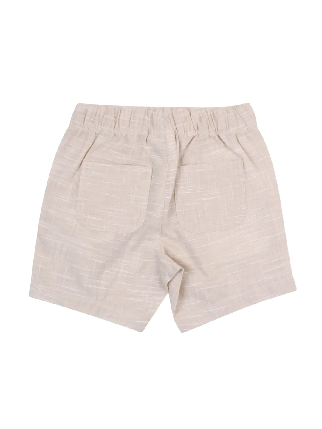 Linen Pull-On Boys Shorts