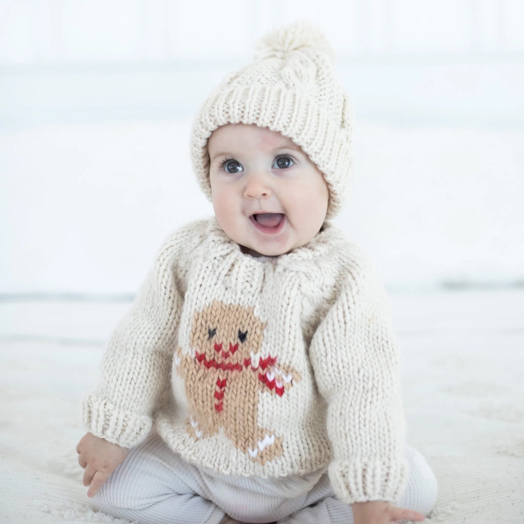 Gingerbread Baby Sweater