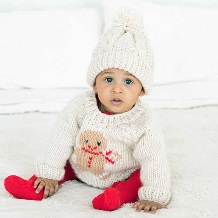 Gingerbread Baby Sweater