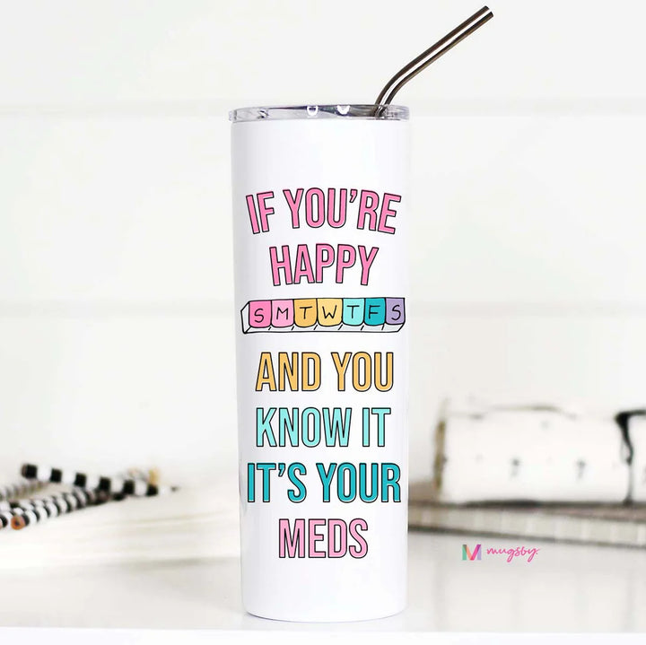 If You're Happy Travel Mug