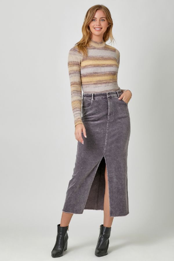 Cassie Corduroy Skirt