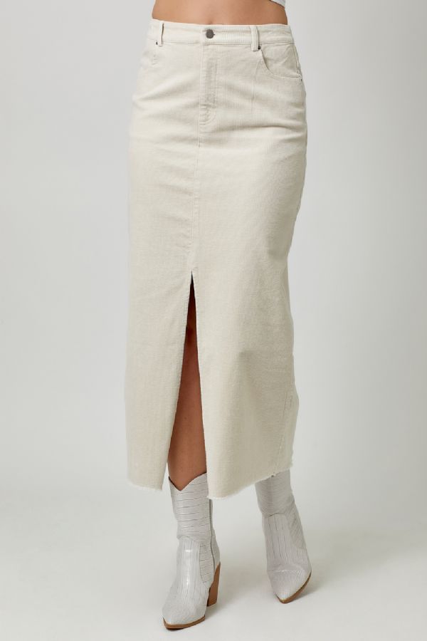 Cassie Corduroy Skirt