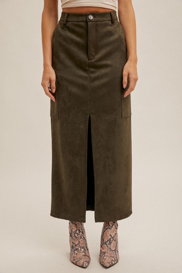 Sienna Suede Skirt