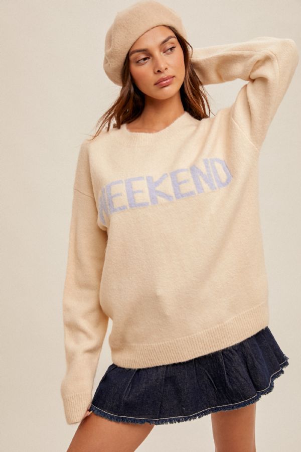 Weekend Wishes Sweater