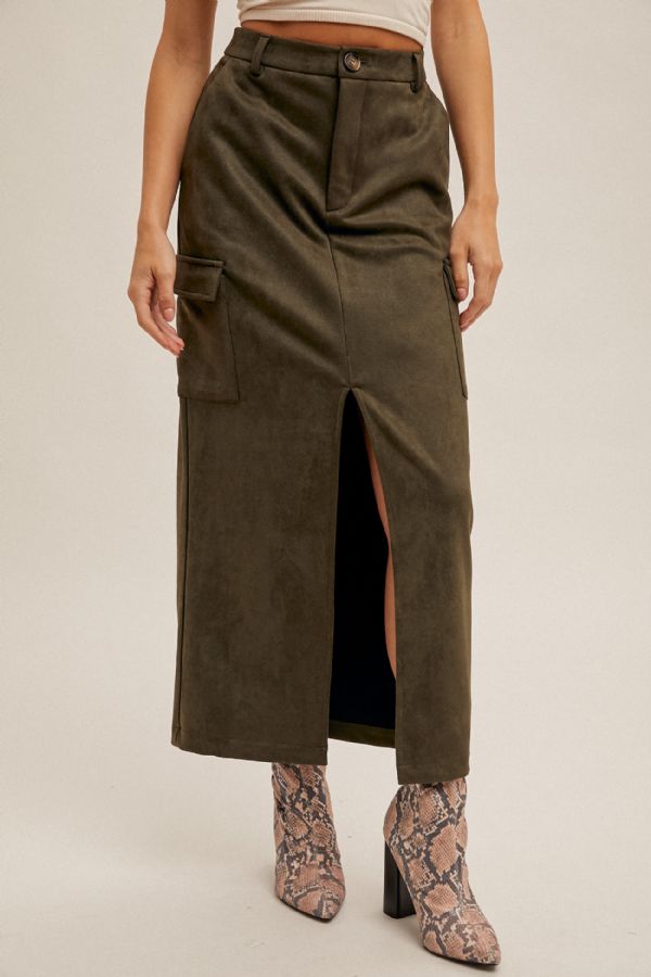 Sienna Suede Skirt