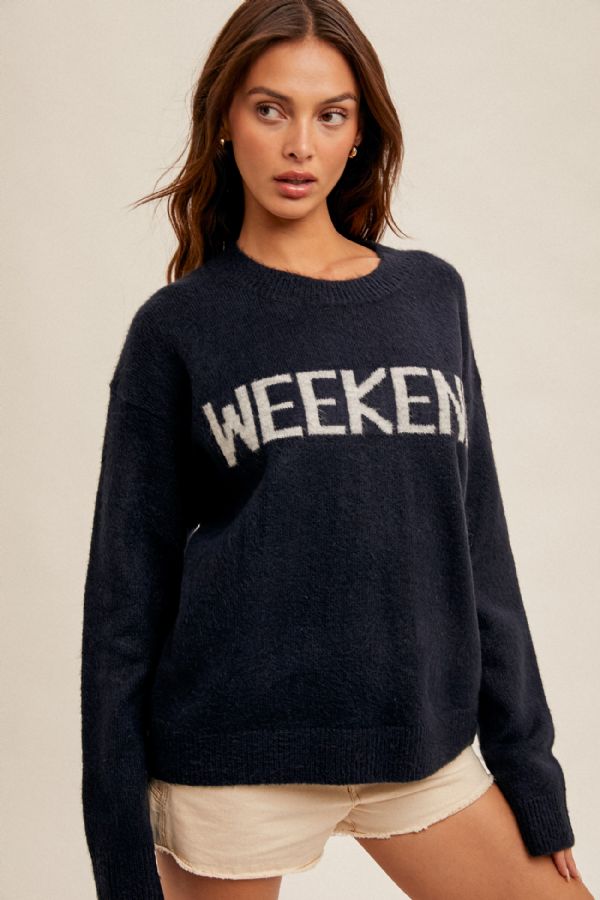 Weekend Wishes Sweater