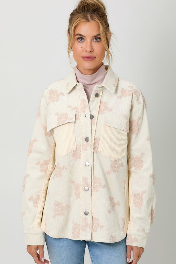 Delanie Floral Shacket