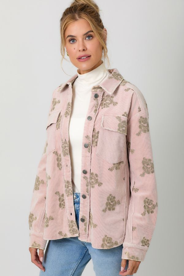 Delanie Floral Shacket