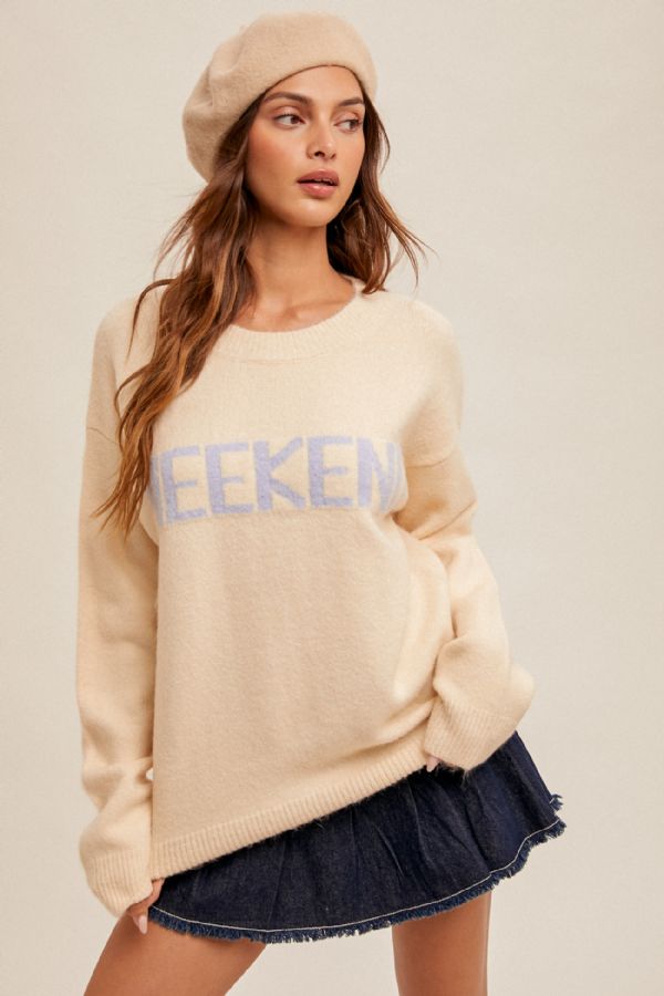 Weekend Wishes Sweater