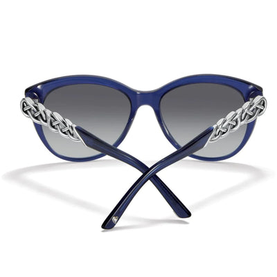 Interlok Braid Sunglasses, Blue