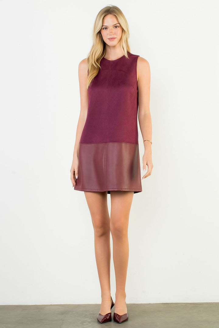 Sangria Kiss Sleeveless Dress