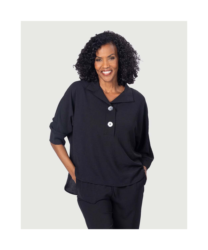Easy Breezy Button Top