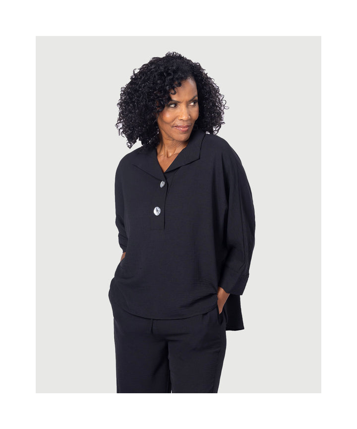 Easy Breezy Button Top