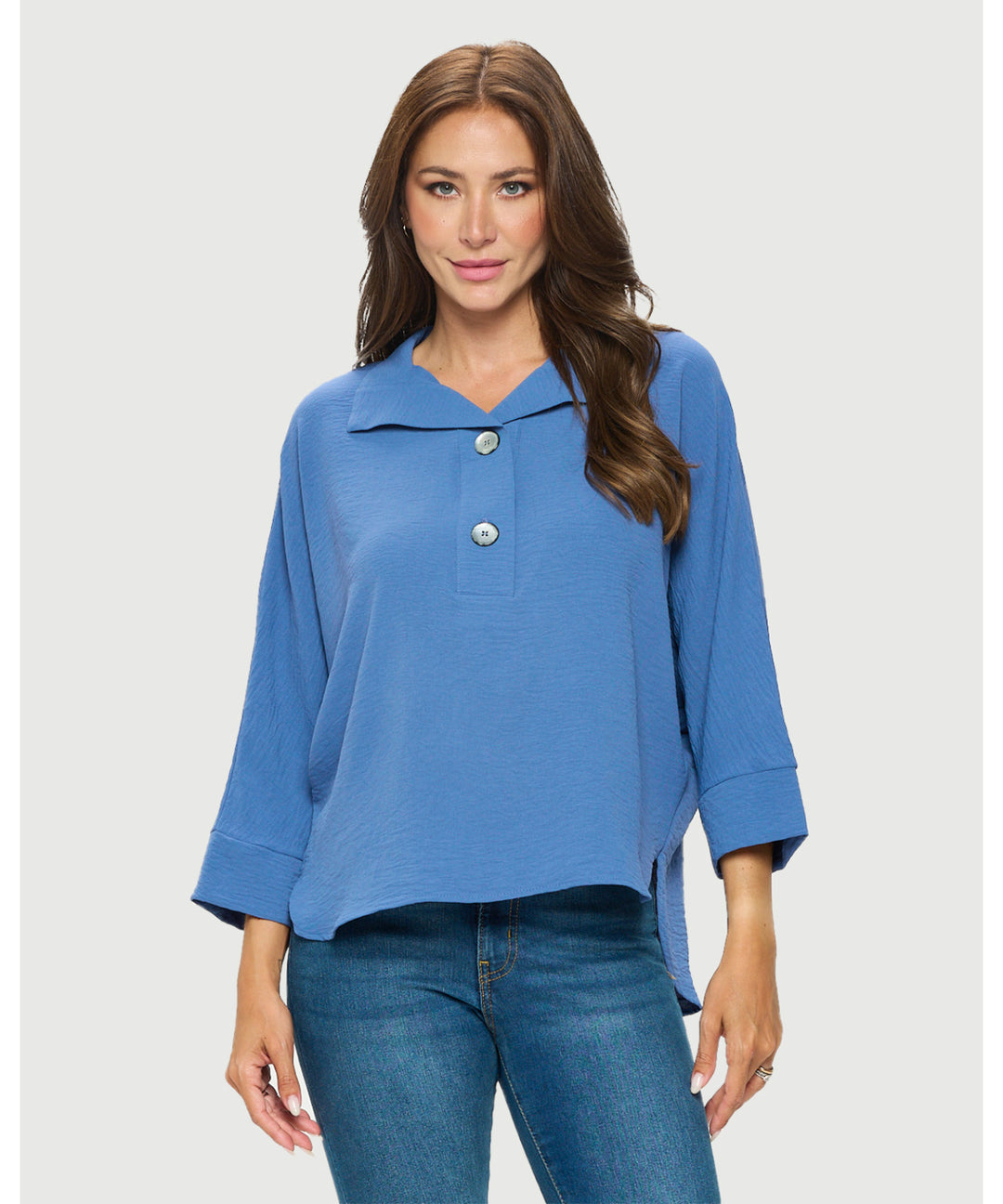 Easy Breezy Button Top
