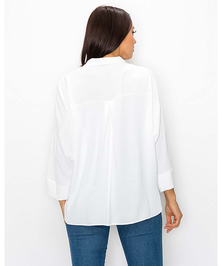 Easy Breezy Button Top