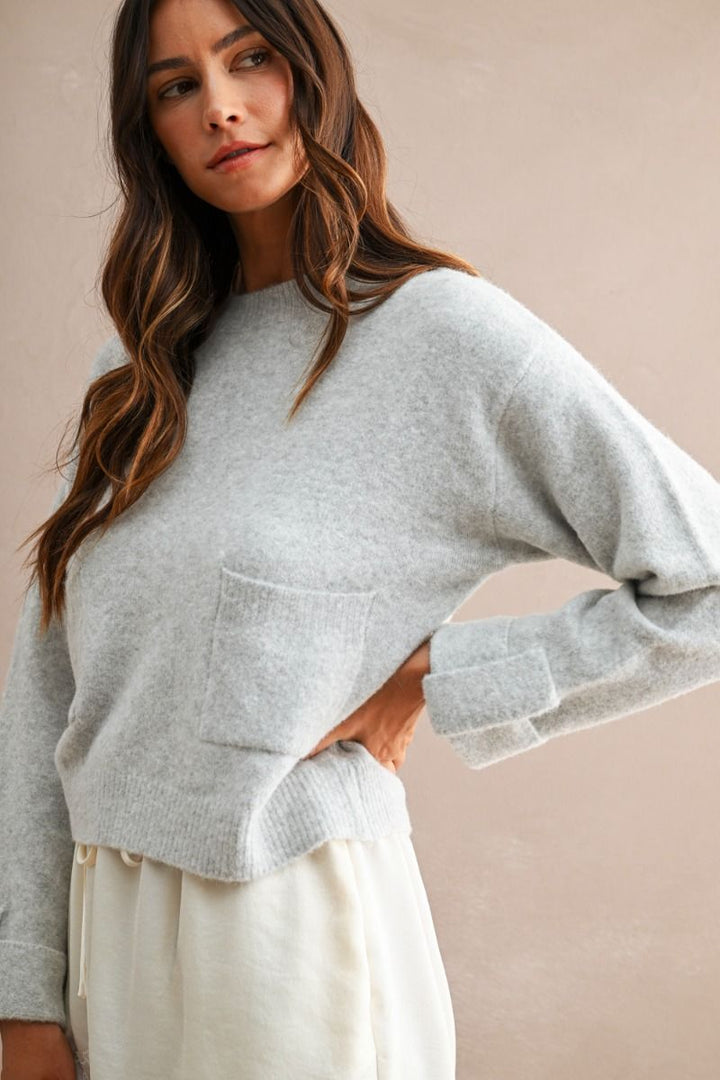 Plush Pocket Sweater
