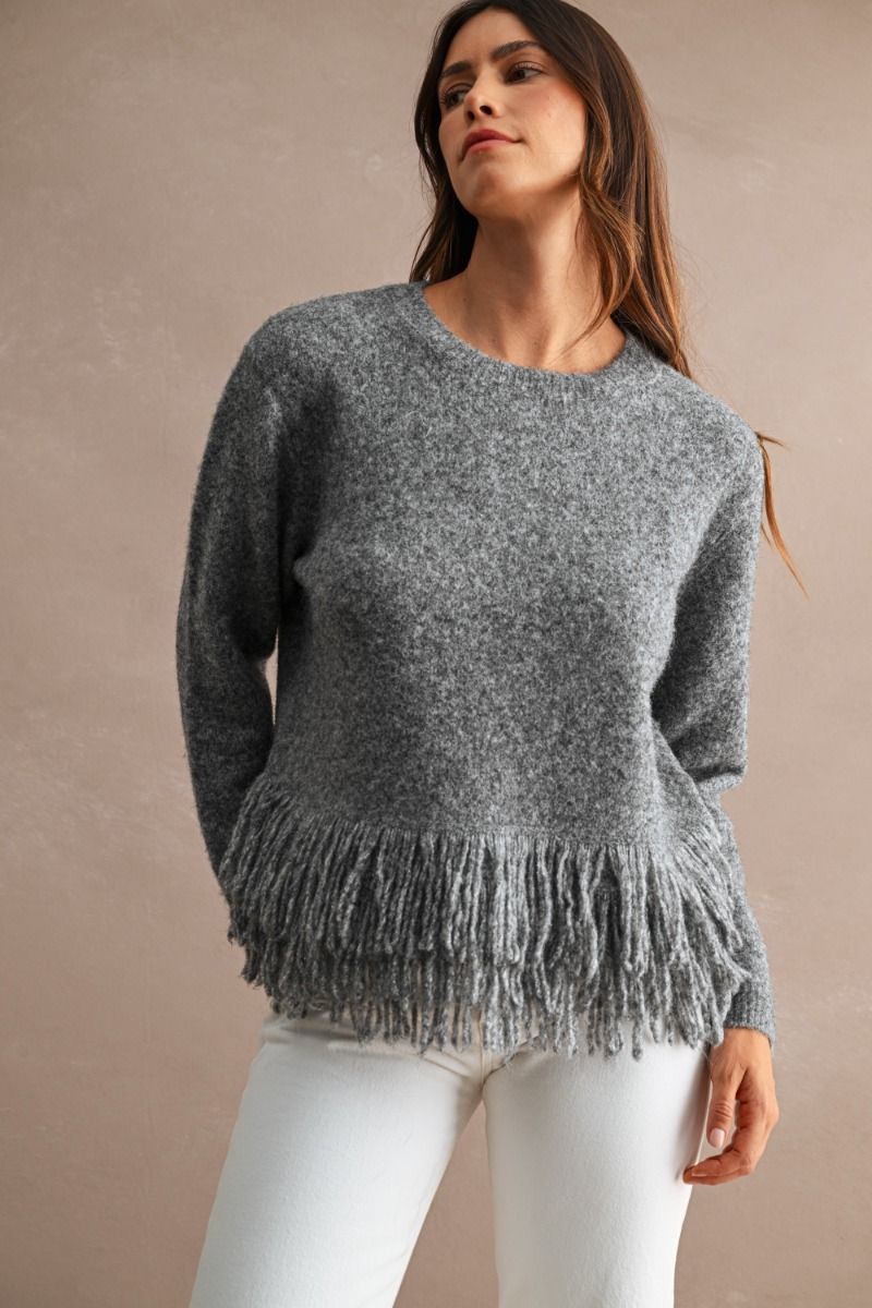 Fringe Benefits Sweater