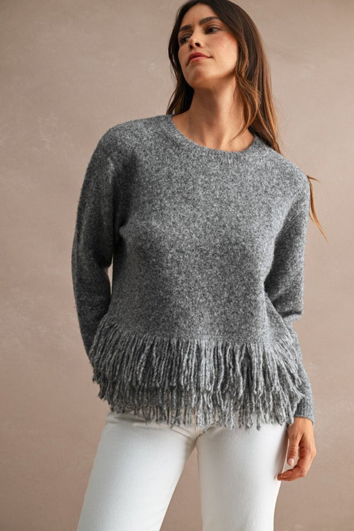 Fringe Benefits Sweater