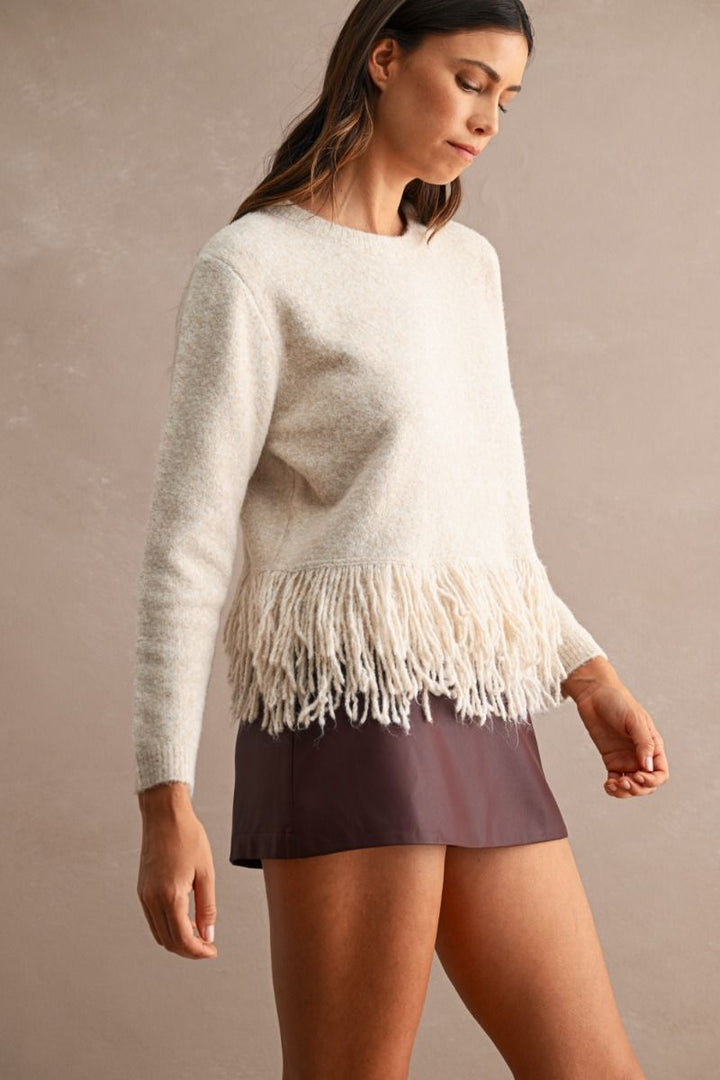 Fringe Benefits Sweater