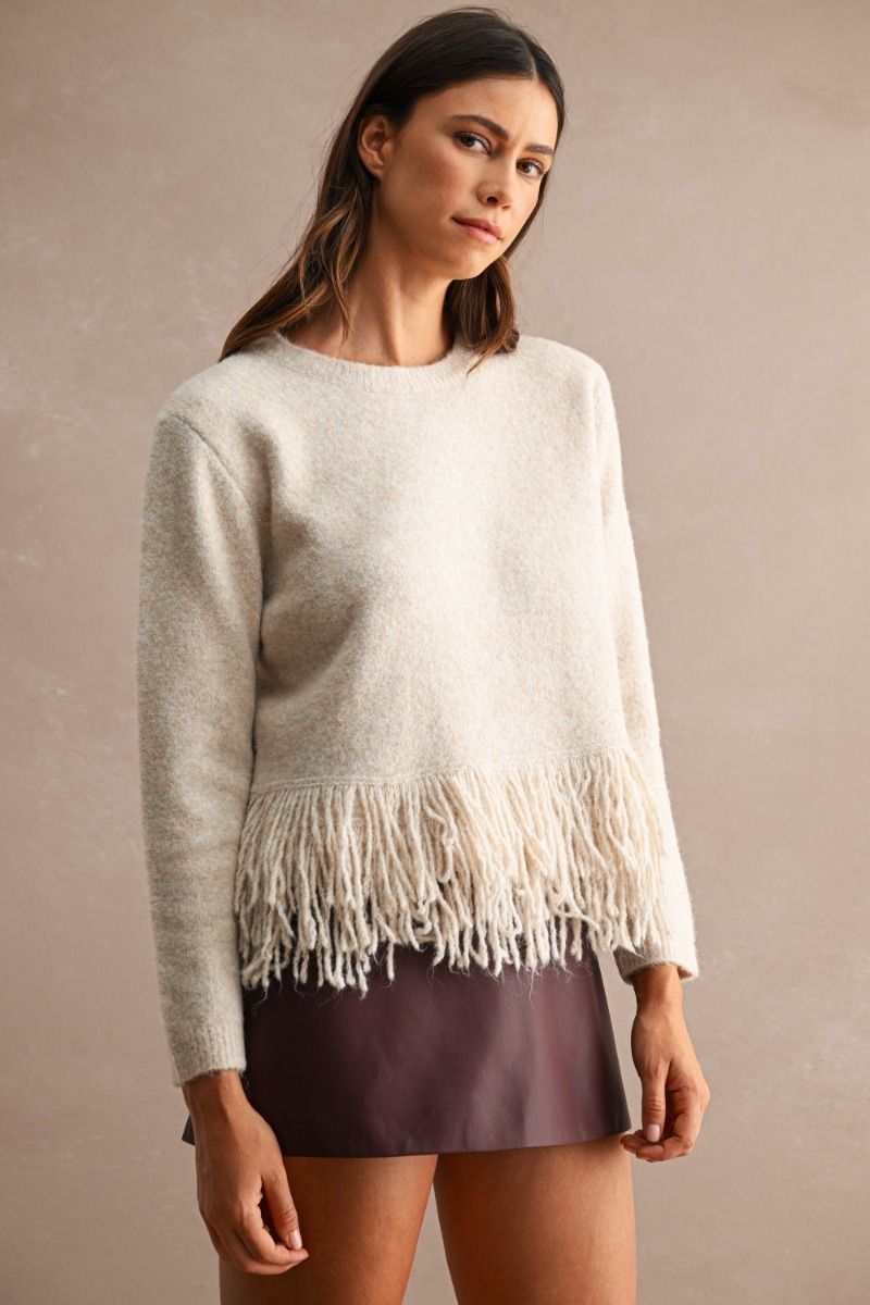 Fringe Benefits Sweater