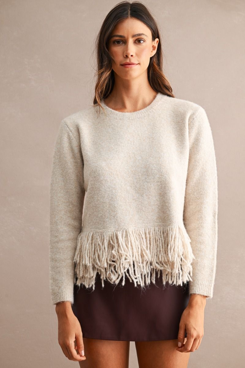 Fringe Benefits Sweater