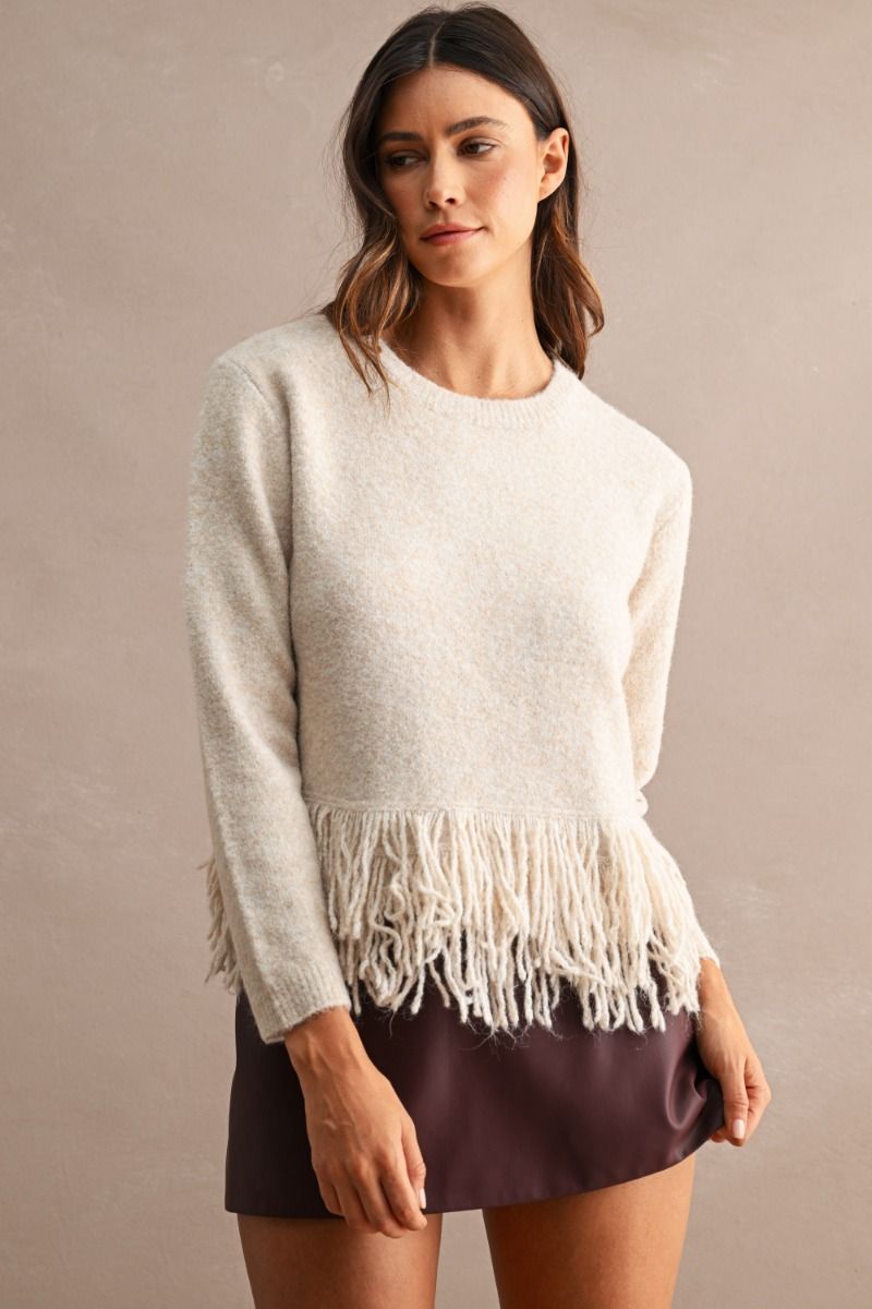 Fringe Benefits Sweater